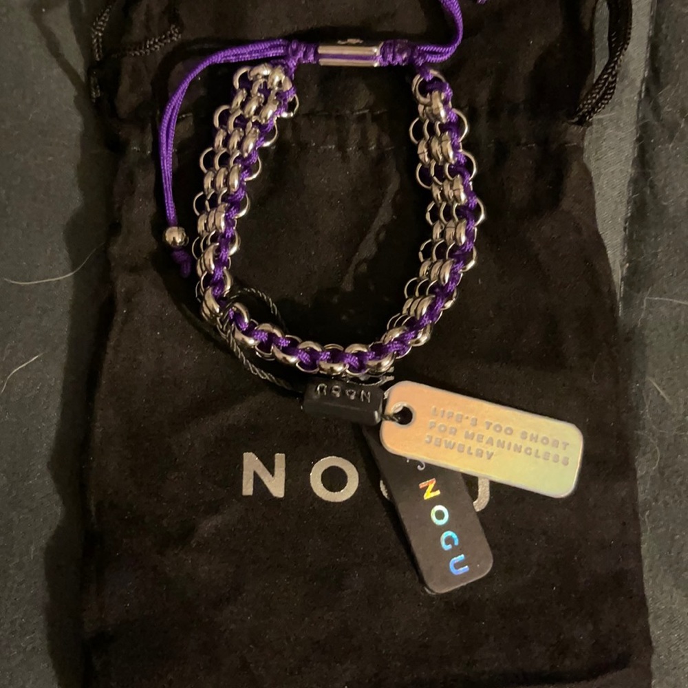 nogu  LINKS | ORIGINAL KISMET BRACELET | PURPLE